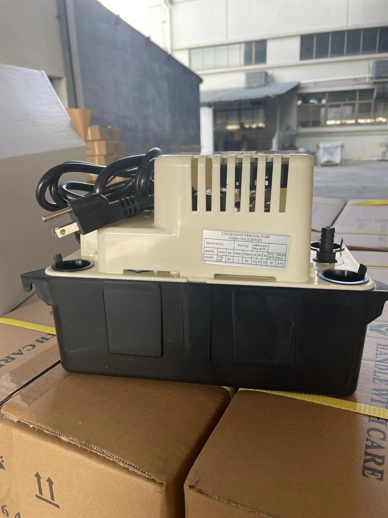 Shipment: Condensate removal pump to UK
