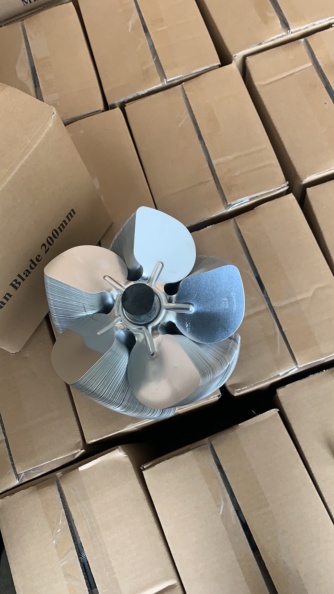 Shipment: Aluminum fan blade to USA