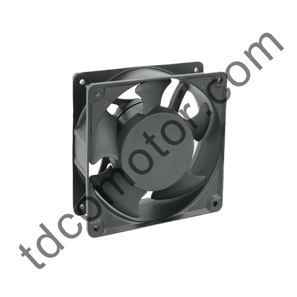 AC aksialni ventilator 120x120x38 YZ-12038 Kroglični ležaj z ročajem - 0 