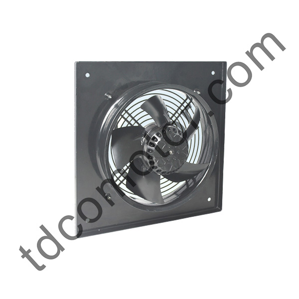 YWF-200 4E-200 100% medený drôt 200 mm axiálny ventilátor s rámom - 1