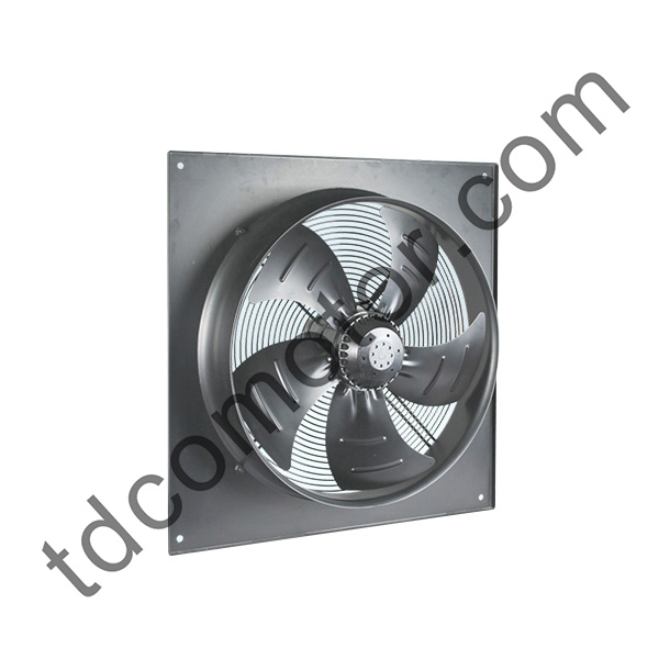 YWF-550 4E-550 100% medený drôt 550 mm axiálny ventilátor s rámom