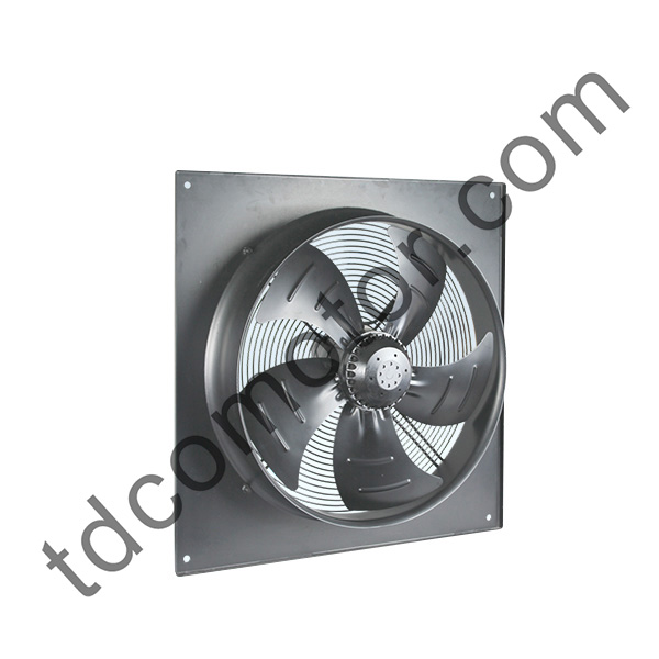 YWF-630 4E-630 100% medený drôt 630 mm axiálny ventilátor s rámom