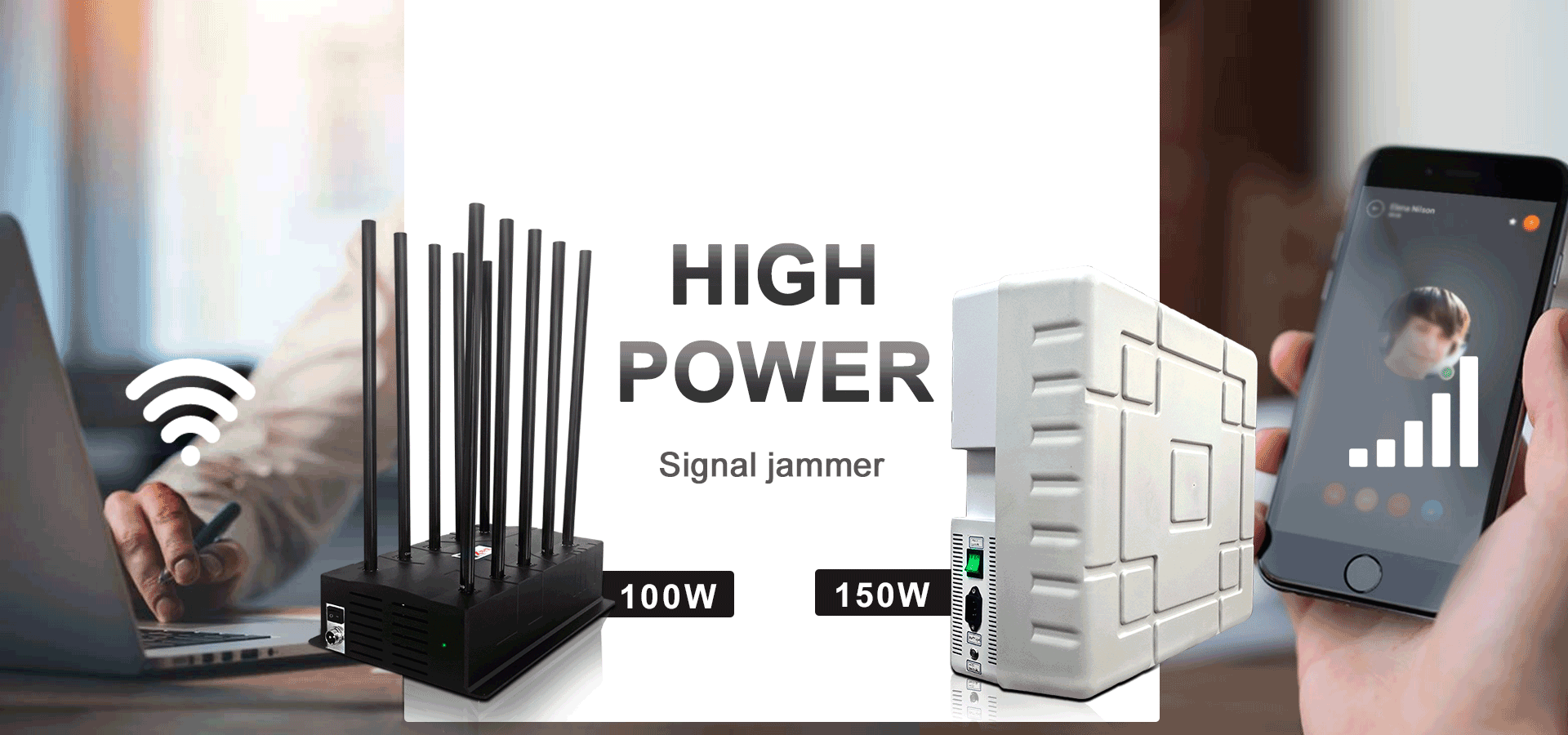 High Power Phone Signal Jammer Produsenter