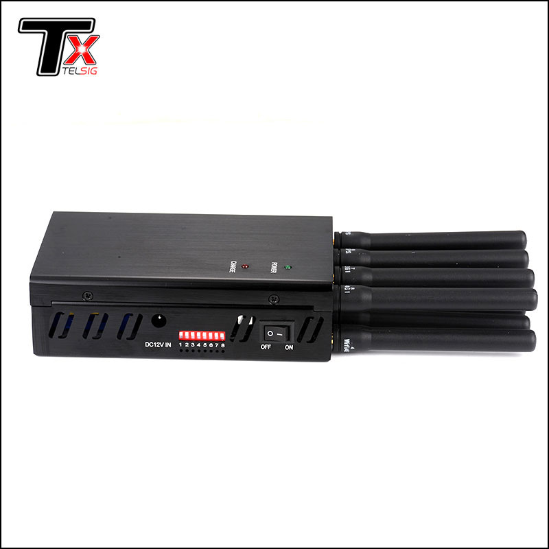 Mobile phone GPS Anti Track 8 channel Signal Jammer - 2