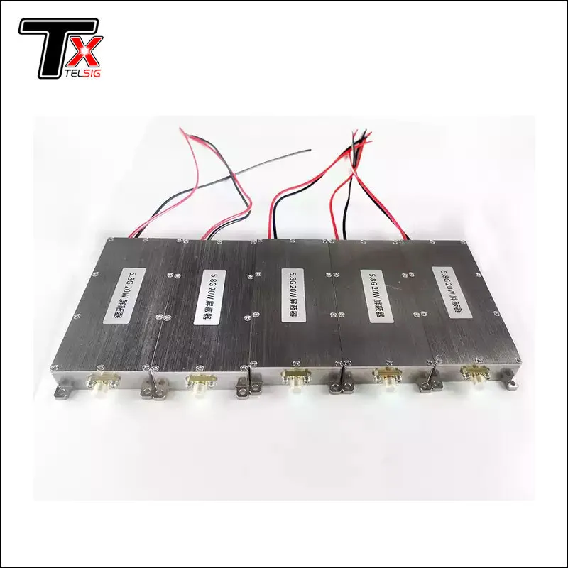 반대로 무인비행기 체계를 위한 5W 10W 20W 40W 50W 5.2GHz RF 방해기 증폭기 RF 힘 단위