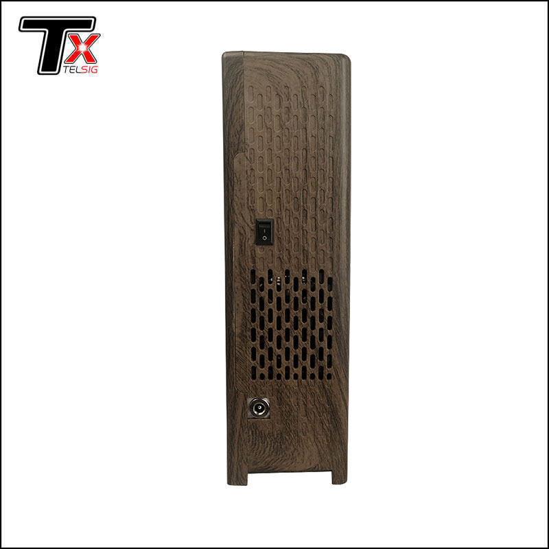 Bloqueador de sinal de celular portátil com impressão de madeira 10 canais 20 W - 5 