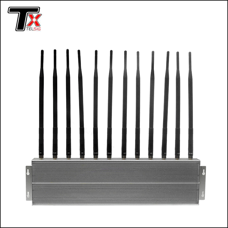 High Power 60w 12 Channel 50 Meter Radius Mobile Wifi Signal Jammer - 5