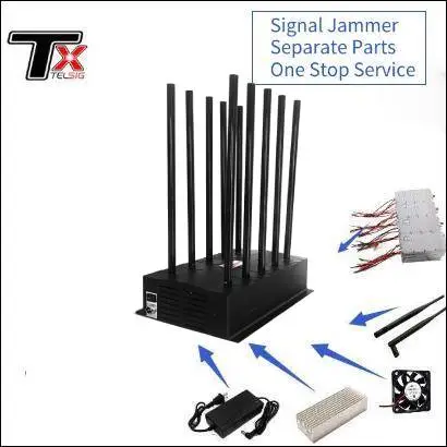 Anti Drone Mobiltelefon Wifi GPS Signal Blocker Separat del för One Stop Serve