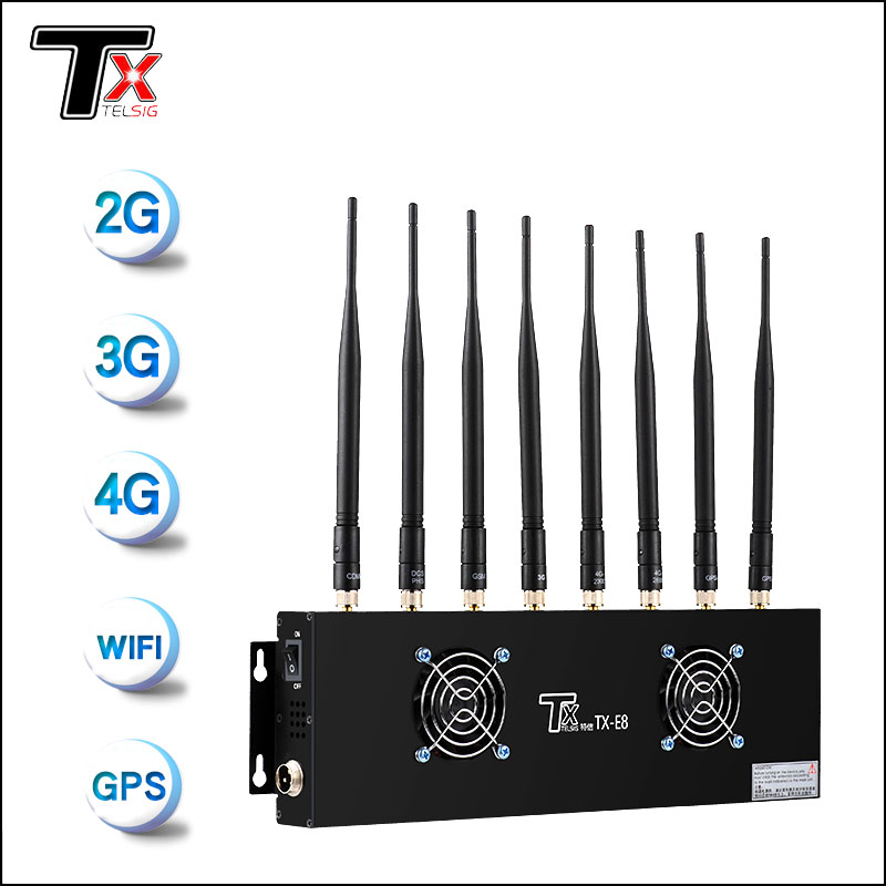 Fixed 8-channel Signal Jammer