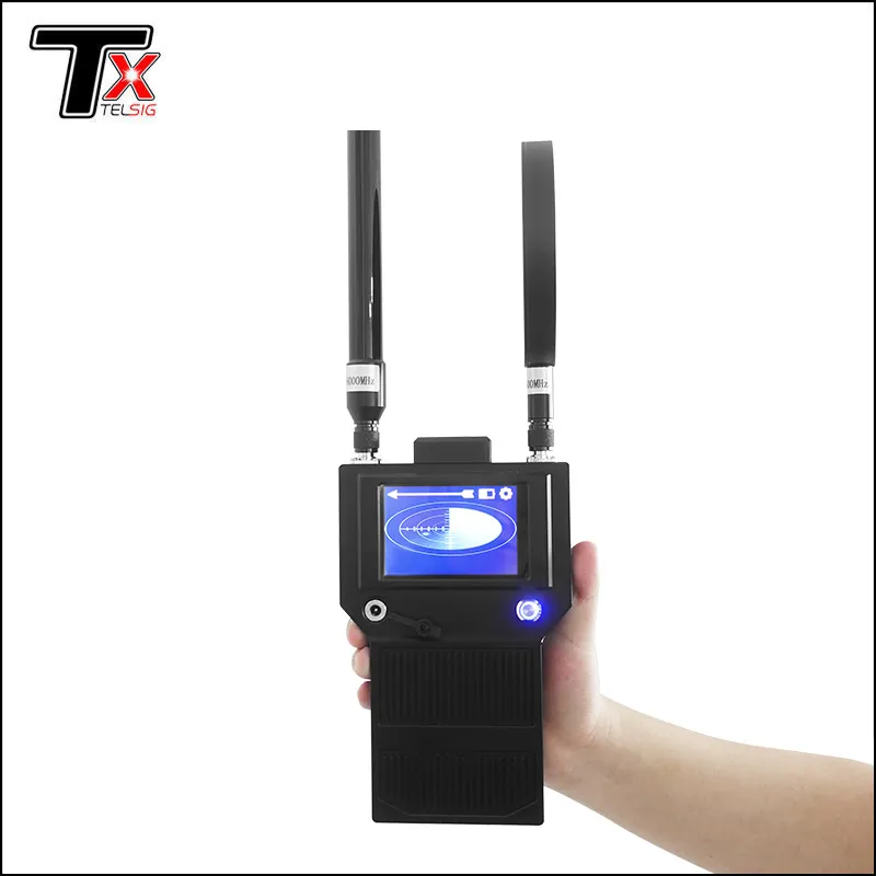 Portable 3 Channel Hand Held Drone Detector