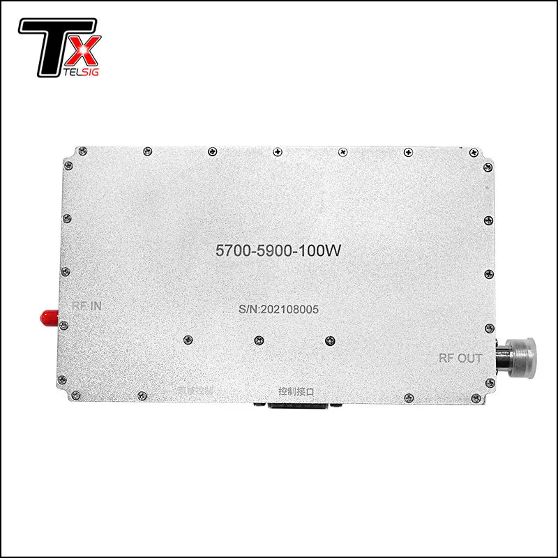 اینٹی ڈرون RF جیمر کے لیے پروفیشنل ہائی پاور ماڈیول 5.8GHz RF پاور ایمپلیفائر