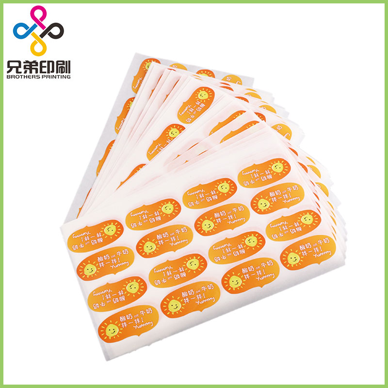 Coated Paper Food Stickers