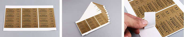 Kraft Paper Packaging Stickers