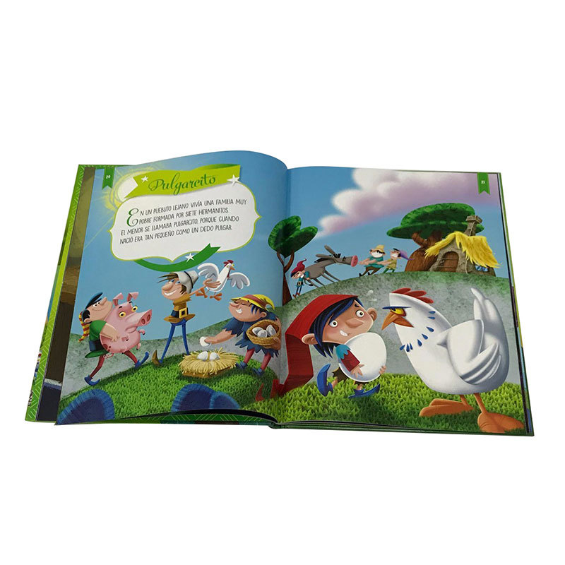 Impression de livres cartonnés haute couleur pour enfants - 0