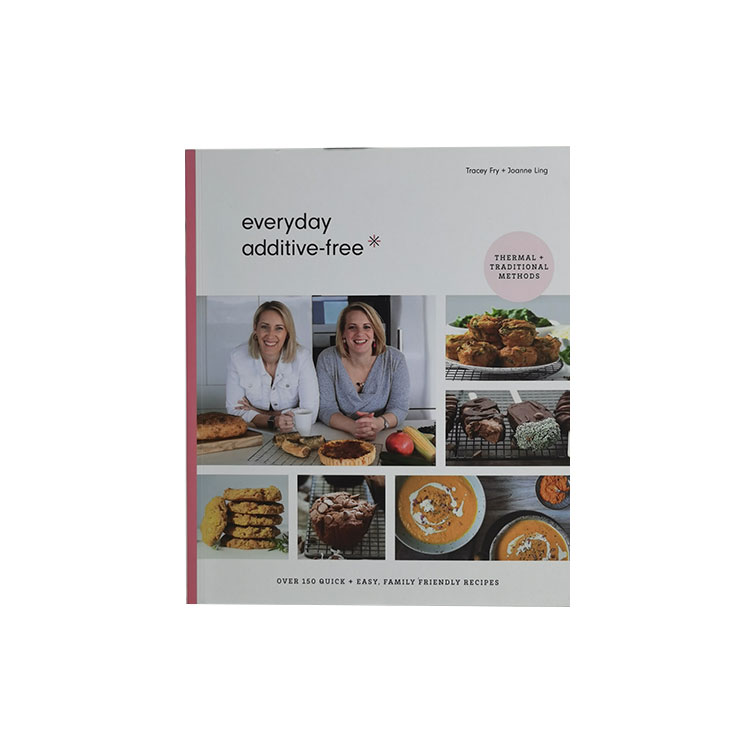 Печат на училищна готварска книга с щамповане с фолио - 1 