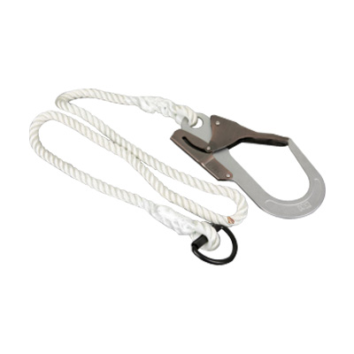 Climbing Dynamic Rope with Safety Hook