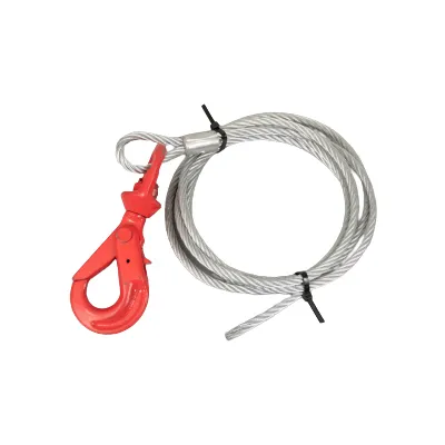 Ang Steel Tow Rope nga adunay Hook