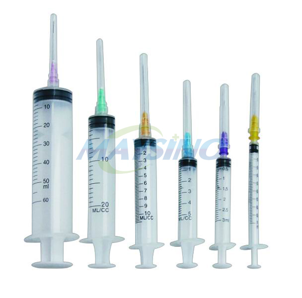 Planimetric view -Disposable Syringe