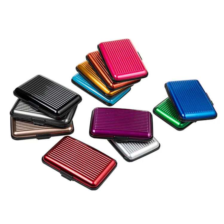 Aluminum Metal Credit Card Wallet Holder