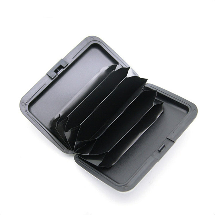 RFID Blacking Aluminum Card Case with Many Prints