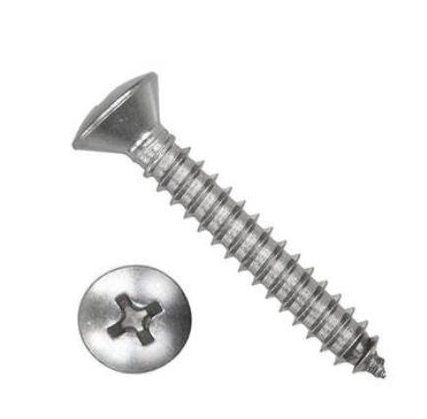 Cross Recessed Raised Countersunk Head Tapping Screws DIN7983