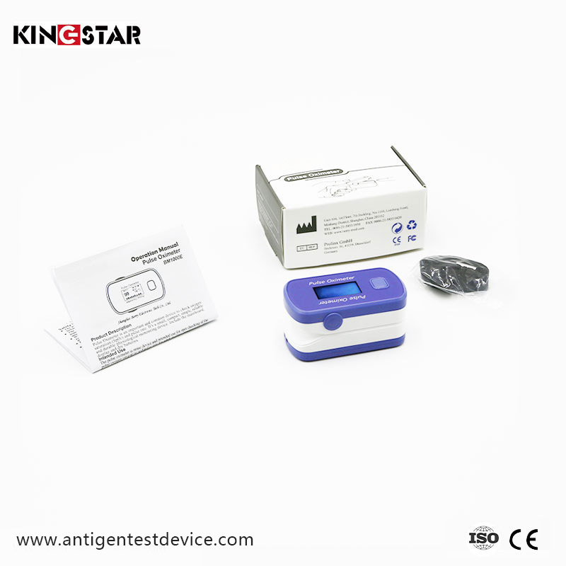 Fingertip Pulse Oximeter Bluetooth Digital - 4 