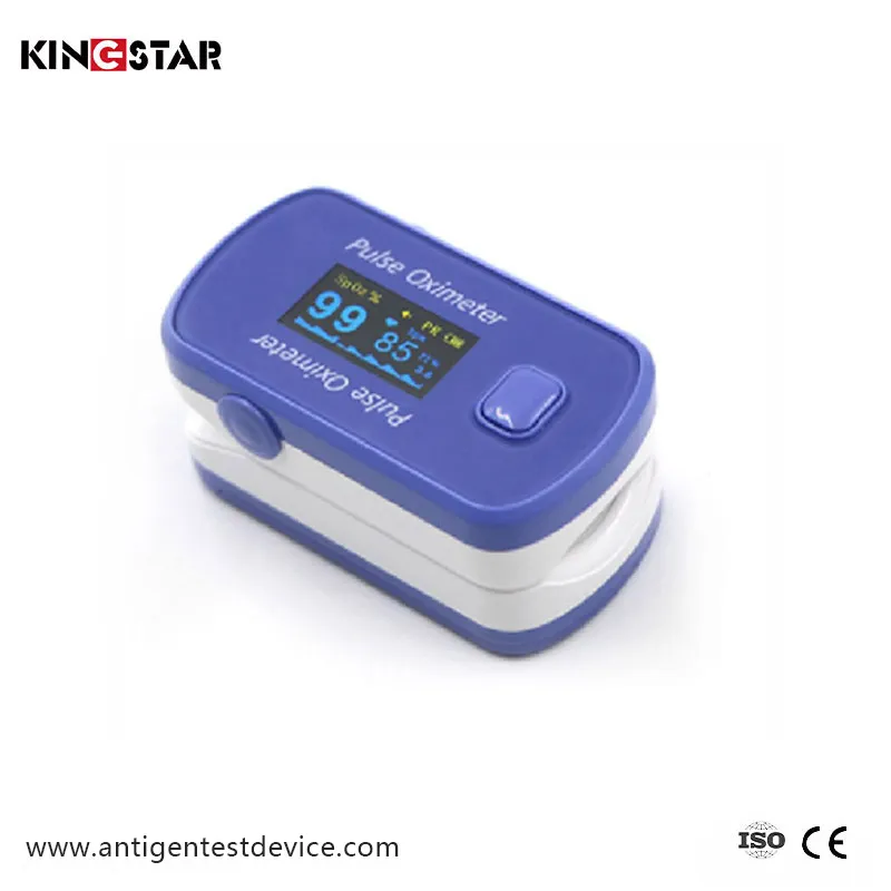 Bluetooth-vingertop-pulsoximeter digitaal