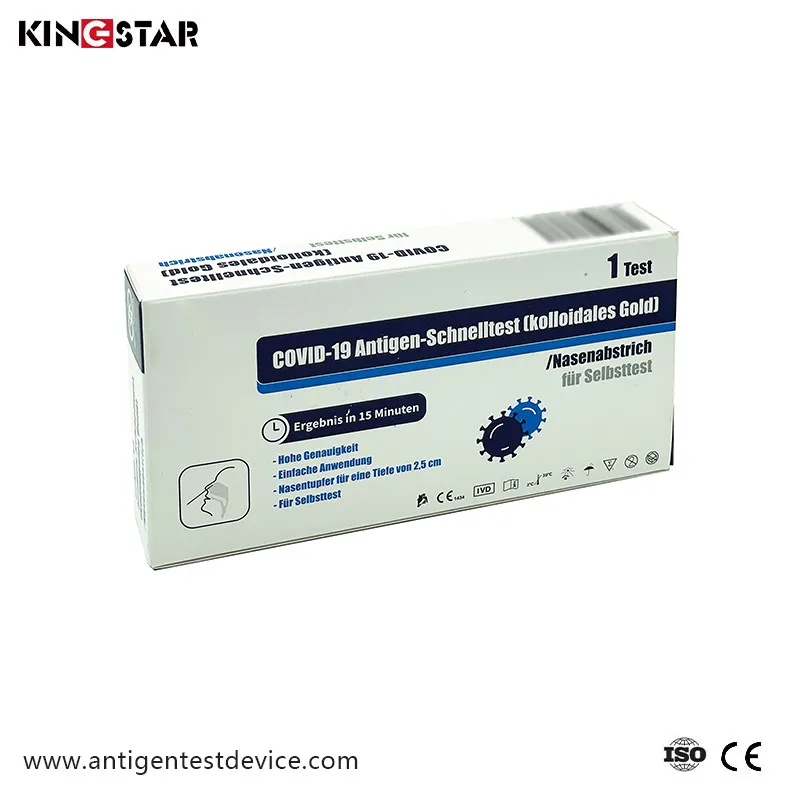 Effizienter Covid-19-Selbsttest Antigen-Schnelltest