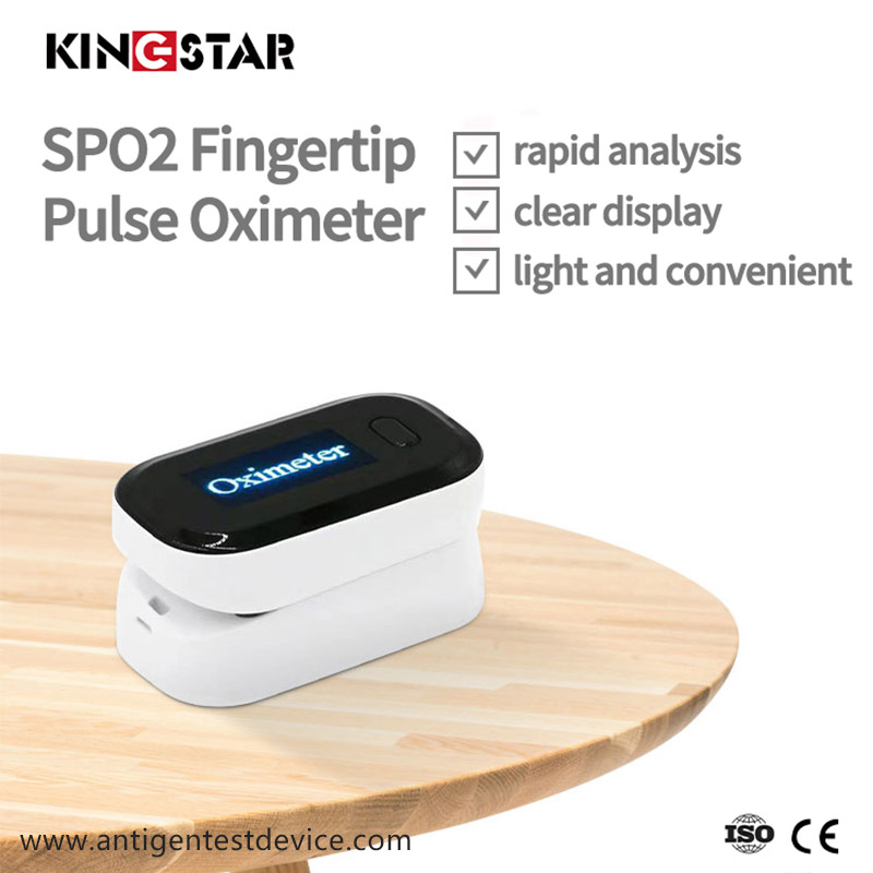 Přenosný LED displej SPO2 prstový pulzní oxymetr
