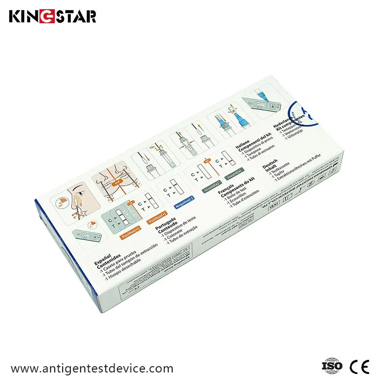 مجموعه ایمن تست آنتی ژن سریع Covid-19