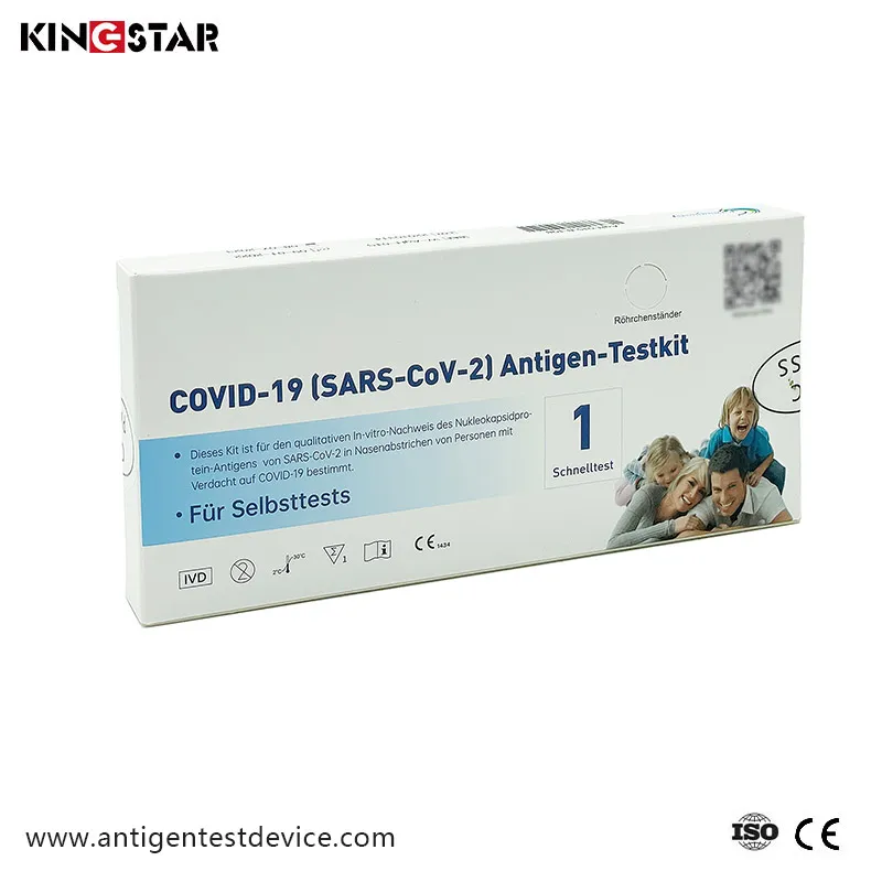 Einfache Bedienung Covid-19 Selbsttest Antigen-Schnelltest