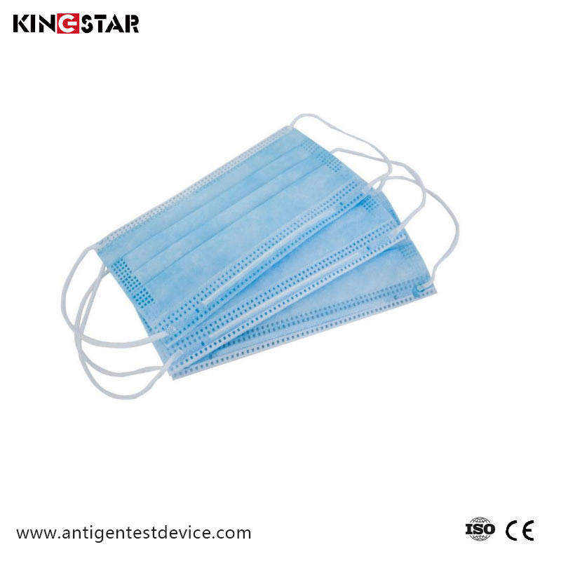 White List Factory En14683 Type Iir Disposable Surgical Masks Hospital Use Face Mask