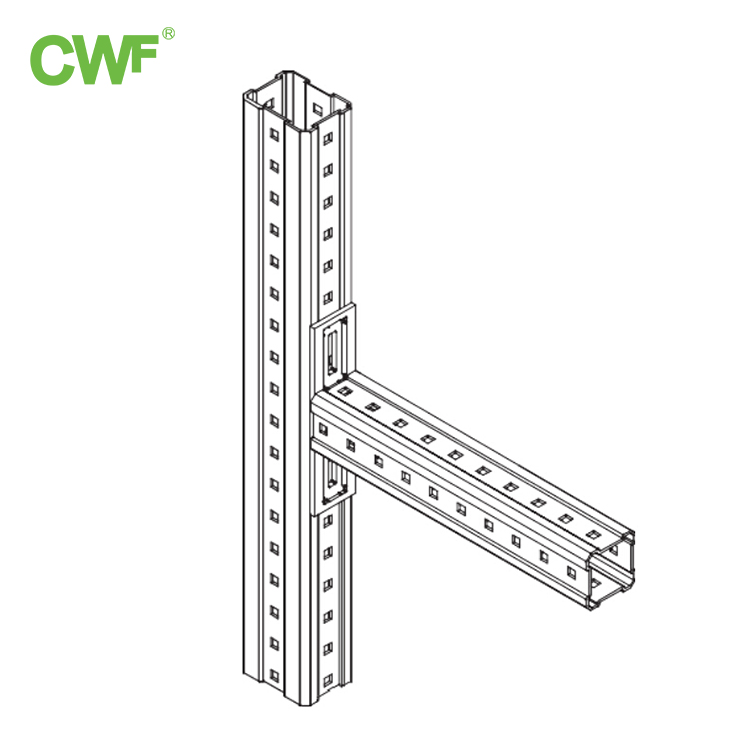 Channel Steel Column Support Arm System