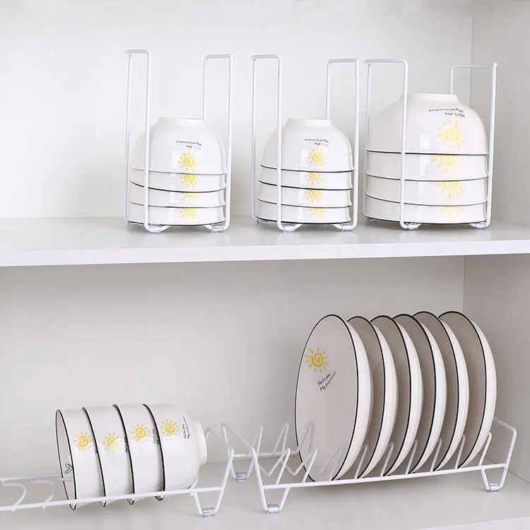 What are the installation steps of the dish rack