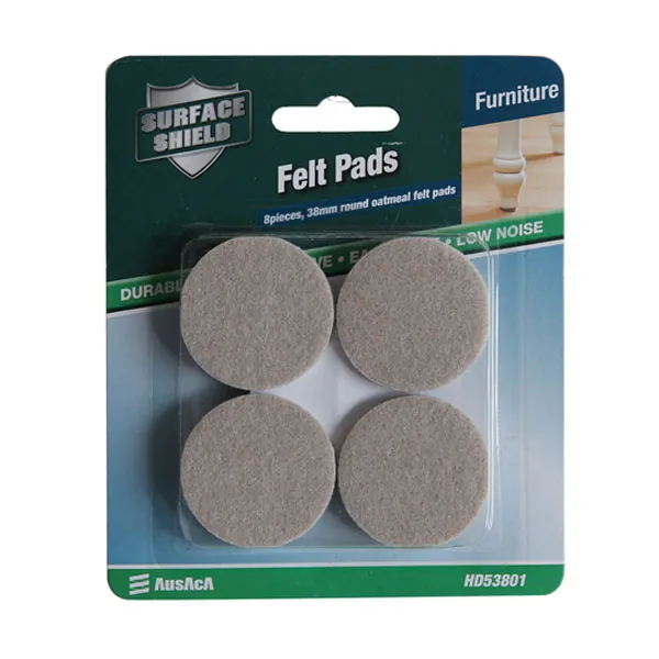 Non-slip Easy Slide Felt Foot Pads For Furniture