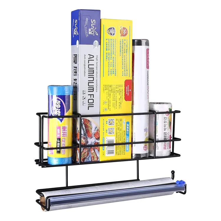 Self-stick Cling Film Holder