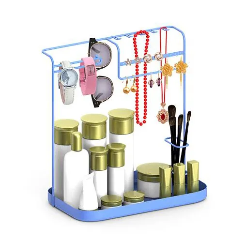 Preprosto enoslojno stojalo za shranjevanje kozmetičnega nakita