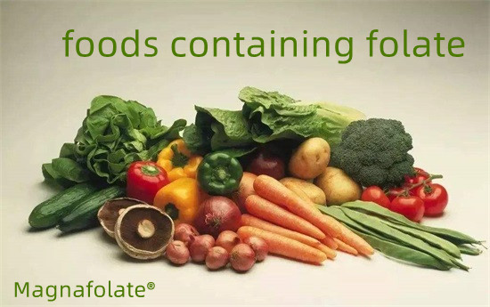 Which foods have the highest folate content?