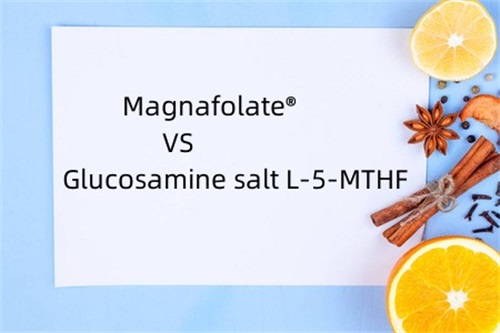 Cailciam L-5-methyltetrahydrofolate VS salann Glucosamine L-5-MTHF