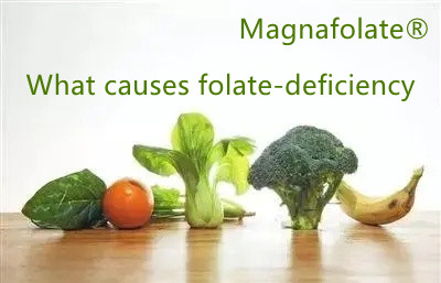 What causes folate-deficiency
