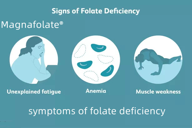 symptoms of folate deficiency