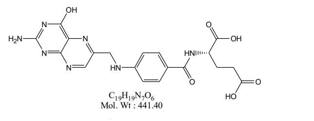 Folate classification - synthetic folic acid