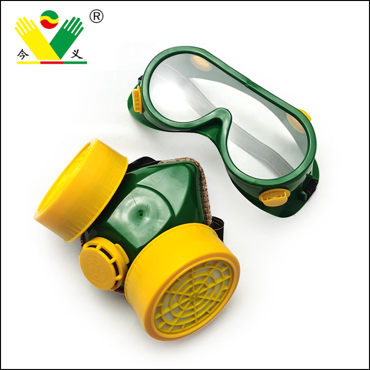 China Double Tank Chemical Mask Safety Glass Manufacturers And Suppliers Jinyi Protective