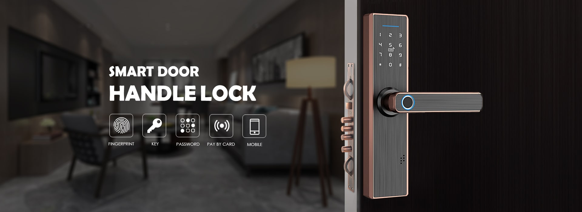 Smart Door Handle Lock Manufacturers