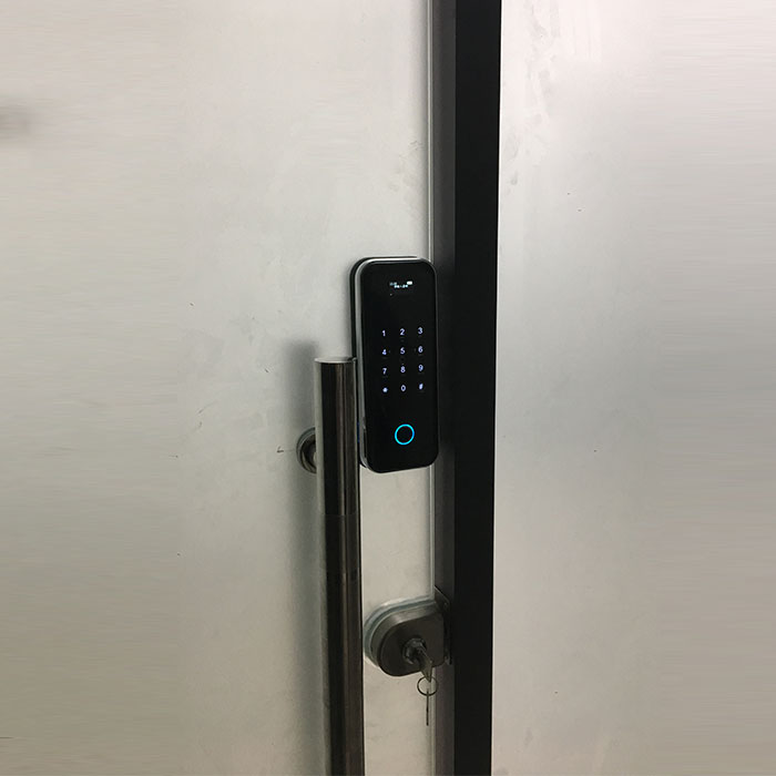 WiFi Fingerprint Glass Door Lock For Office - 5