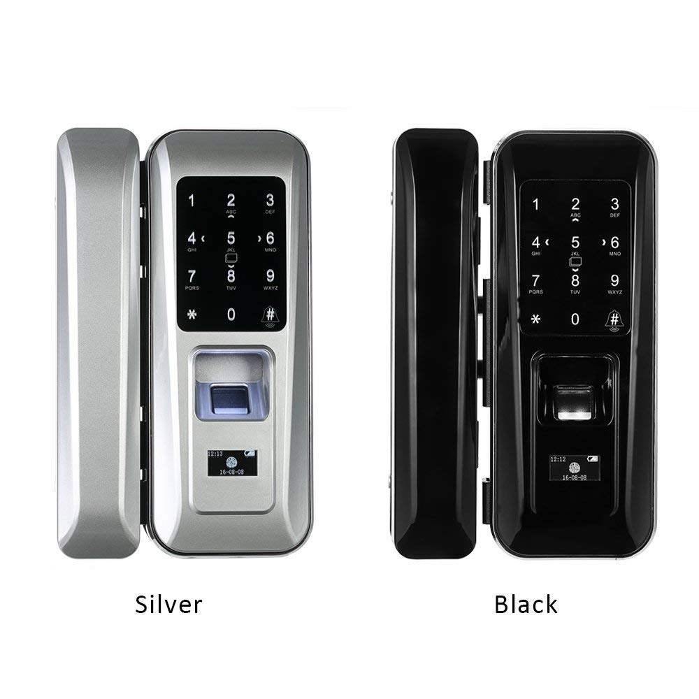 Electronic Keyless Digital Lock Fingerprint Door Lock Office Glass Door Smart Lock - 4