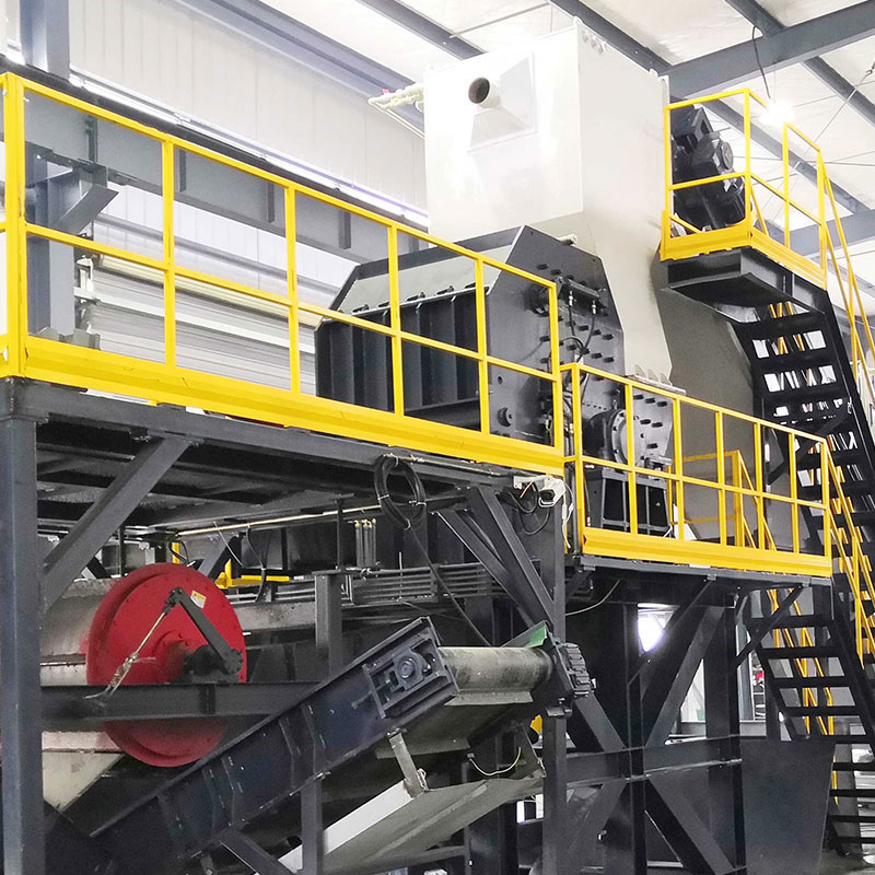 Metal Chemical Drum Recycling Line