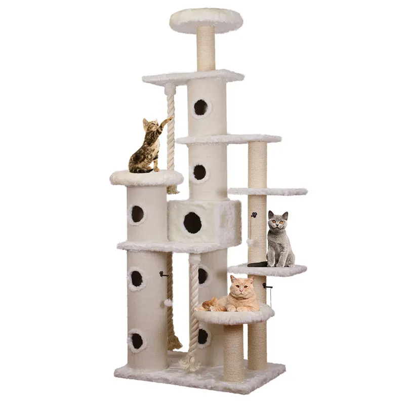 GSPT-014 Luxury Cat Tree With Scratch Post