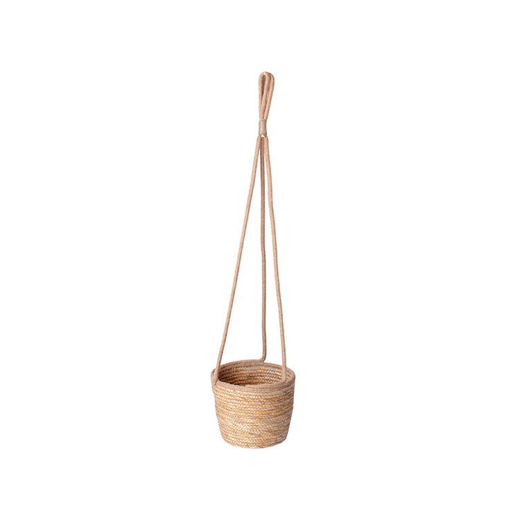 Seagrass Flower Hanging Basket