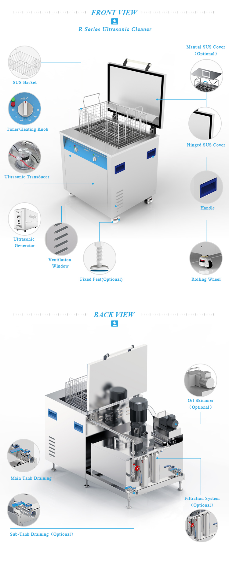 Ultrasonic Filter Cleaning Machine
